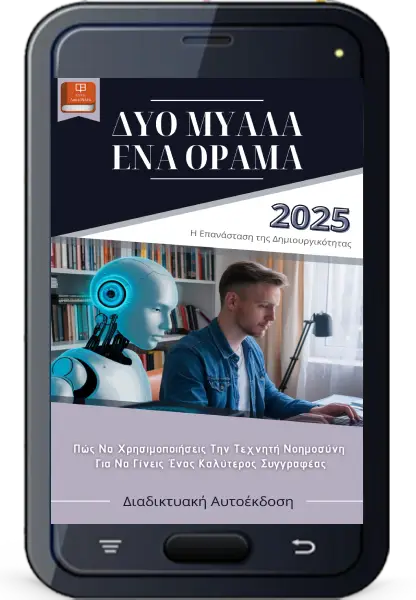 Δύο Μυαλά, Ένα Όραμα - Τεχνητή Νοημοσύνη & Συγγραφή_eBook