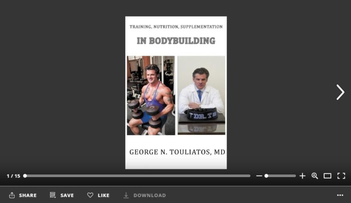 Training, Nutrition, Supplementation in Bodybuilding_Flipbook