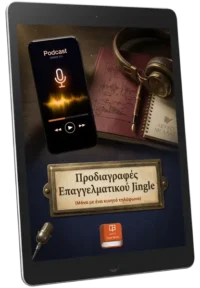 ekdoseis-lefko-melani-Προδιαγραφές για Ηχογράφηση Επαγγελματικού Jingle ή Podcast, μόνο με ένα κινητό τηλέφωνο
