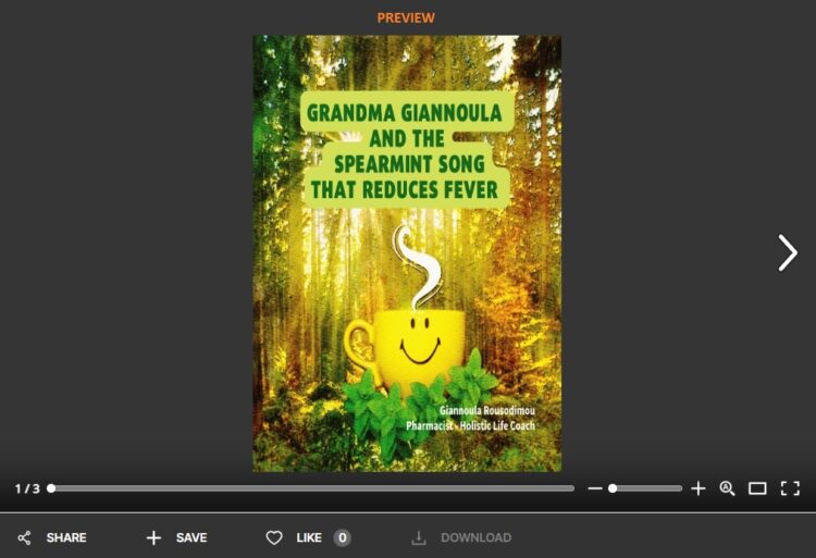 Grandma Giannoula and the Song of Spearmint that Reduces Fever_flipbook