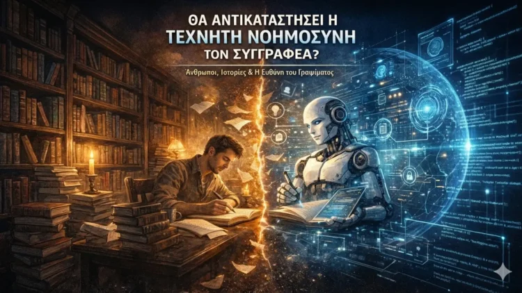 “Θα αντικαταστήσει η Artificial Intelligence (Τεχνητή Νοημοσύνη) τον συγγραφέα;” Απαντά η ίδια η Τ.Ν.