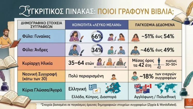 Ποιος Εκδίδει Βιβλίο Σήμερα; Από τα Παγκόσμια Δεδομένα στην Ελληνική Πραγματικότητα